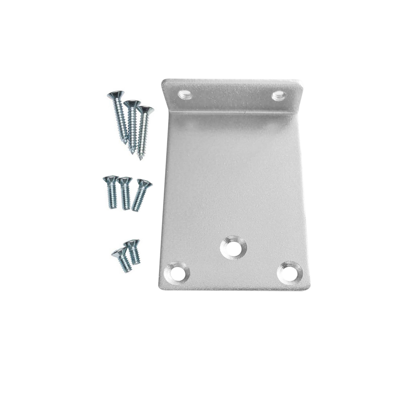 PALMAT Türschließer Montageplatte für parallele Armhalterung Aluminiumoberfläche für parallele Armmontage erforderlich