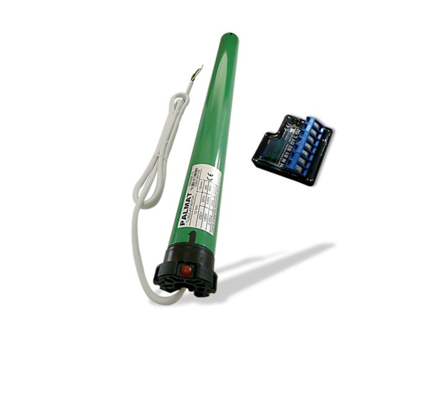 Moteur tubulaire de volet roulant PALMAT avec limite mécanique et récepteur Wi-Fi