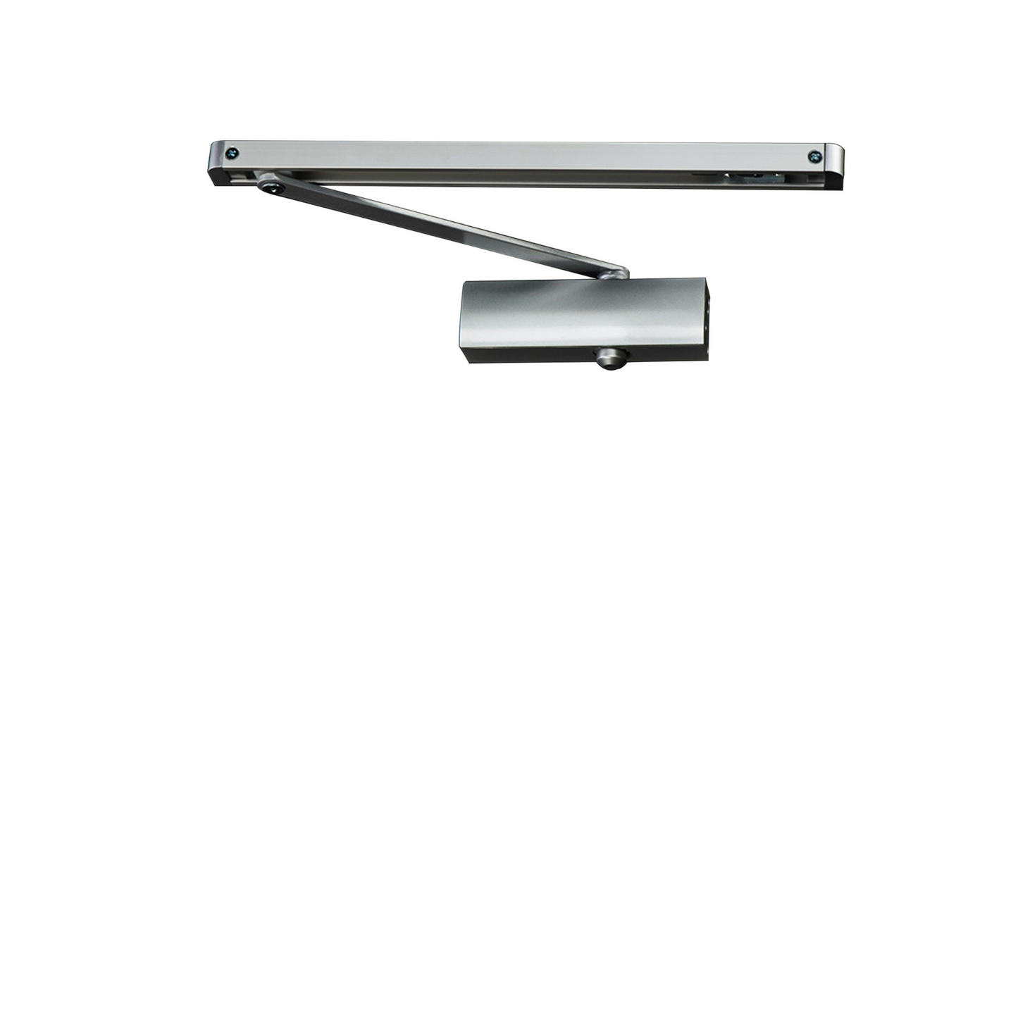 PALMAT Automatic Adjustable Hydraulic Door Closer with Slide Track Arm and Iron Cover for Heavy Duty