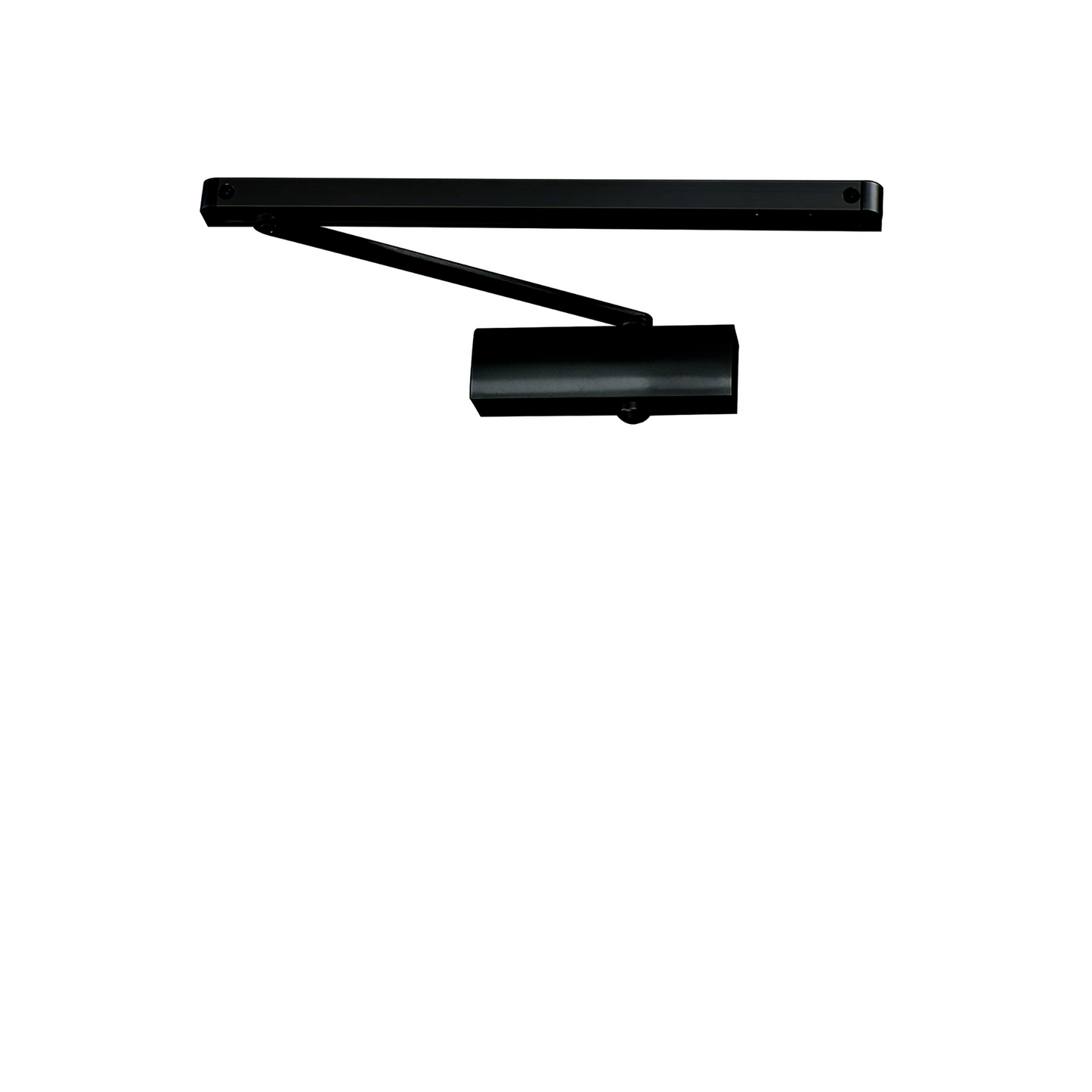 PALMAT Automatic Adjustable Hydraulic Door Closer with Slide Track Arm and Iron Cover for Heavy Duty