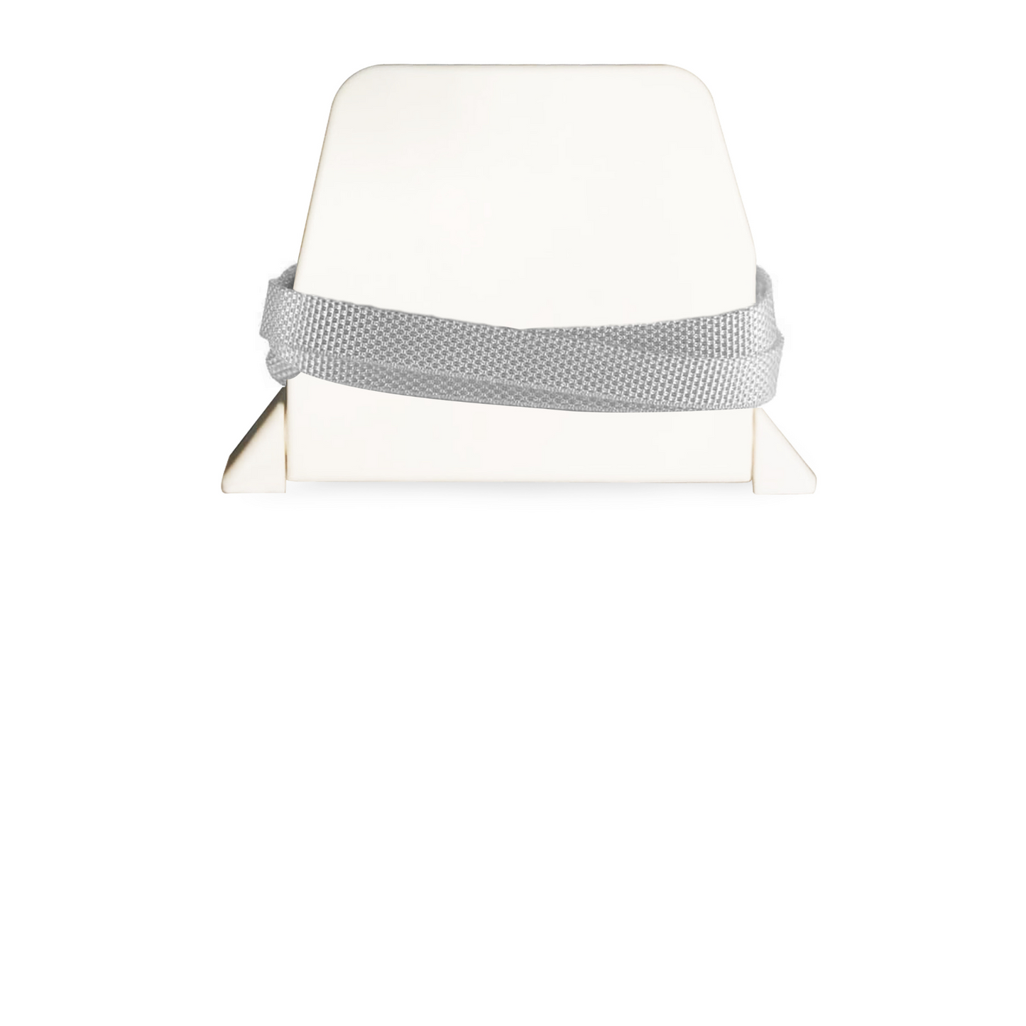 PALMAT rouleau de sangle de volet enrouleur de traction à la main rouleau de cordon vis sur enrouleur boîtier blanc convient pour 14mm, ruban de 5 mètres