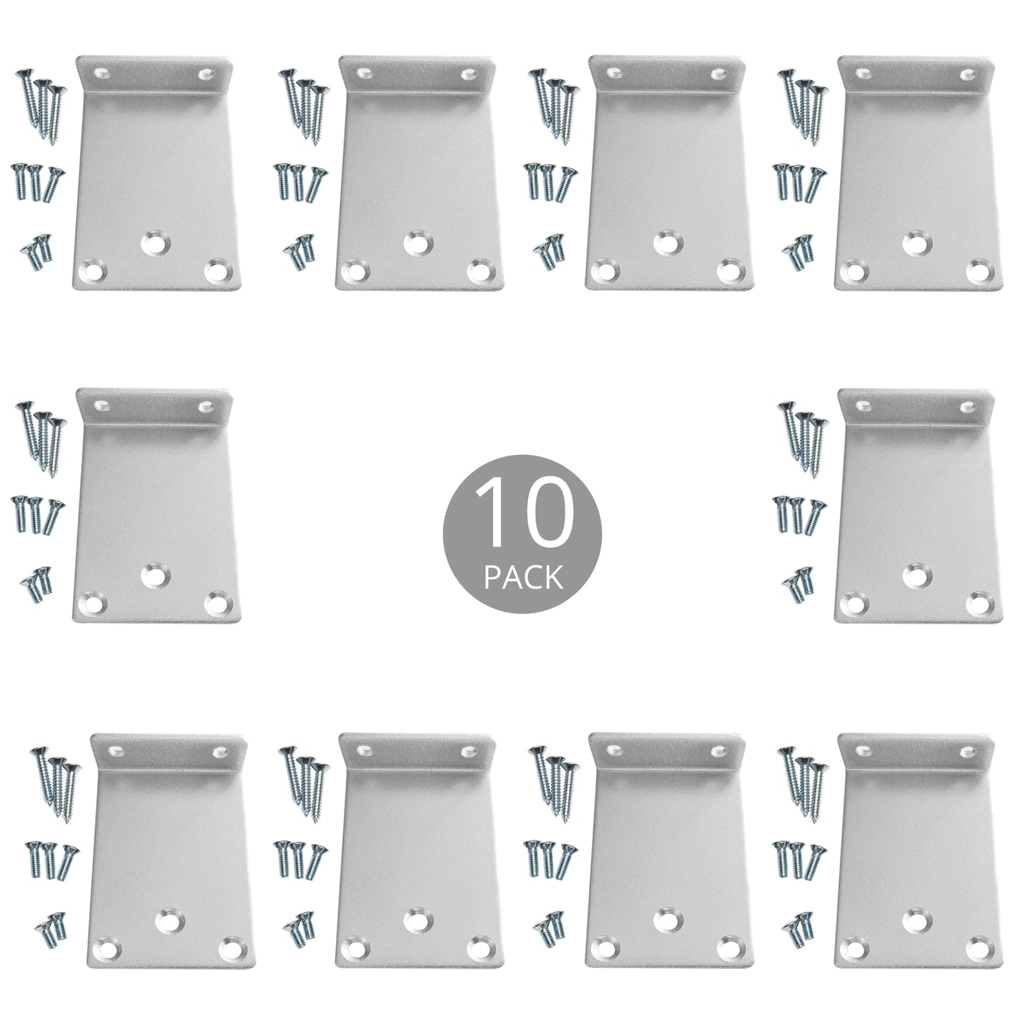PALMAT Türschließer Montageplatte für parallele Armhalterung Aluminiumoberfläche für parallele Armmontage erforderlich