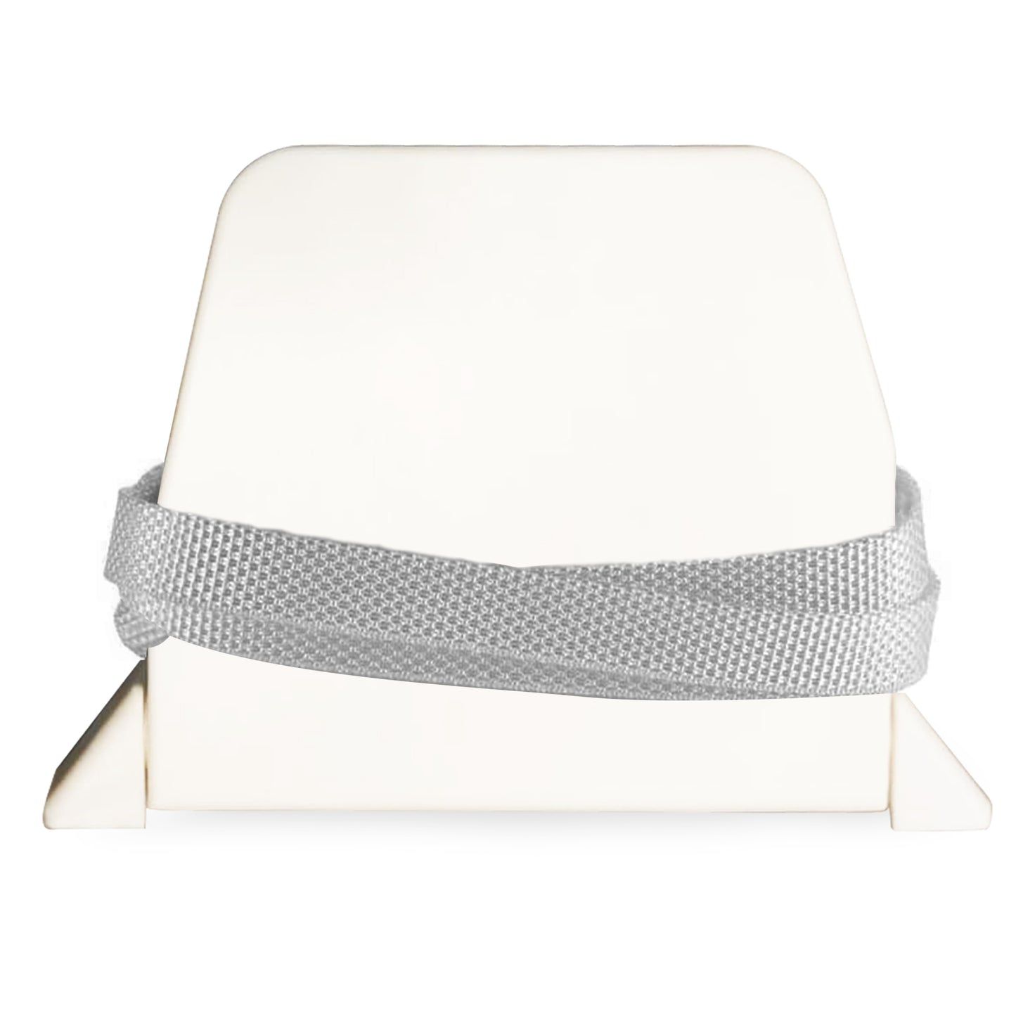 PALMAT rouleau de sangle de volet enrouleur de traction à la main rouleau de cordon vis sur enrouleur boîtier blanc convient pour 14mm, ruban de 5 mètres