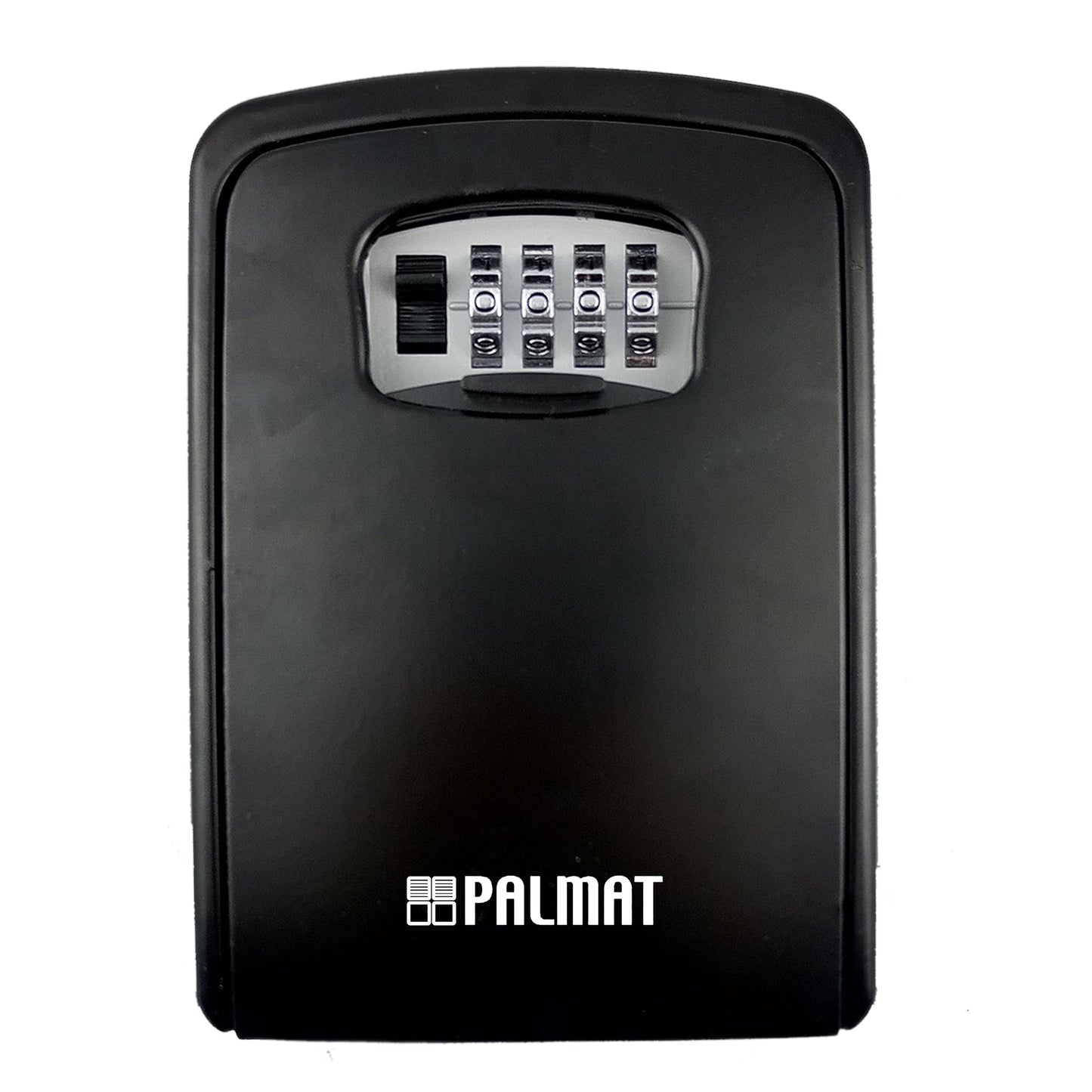 PALMAT Secure Combination Key Safe étanche extérieur mural pour la sécurité avec grand stockage interne pour les clés de la maison ou du bureau et serrure solide à 4 chiffres
