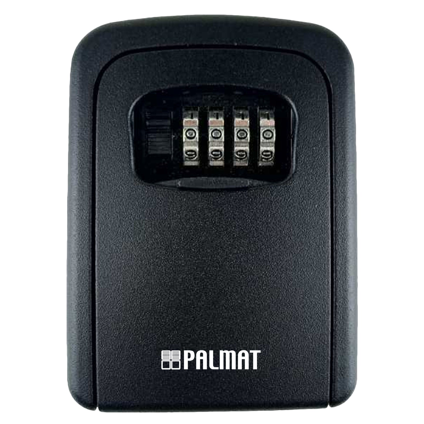 PALMAT Secure Combination Key Safe étanche extérieur mural pour la sécurité avec stockage interne de taille moyenne pour les clés de la maison ou du bureau et serrure solide à 4 chiffres