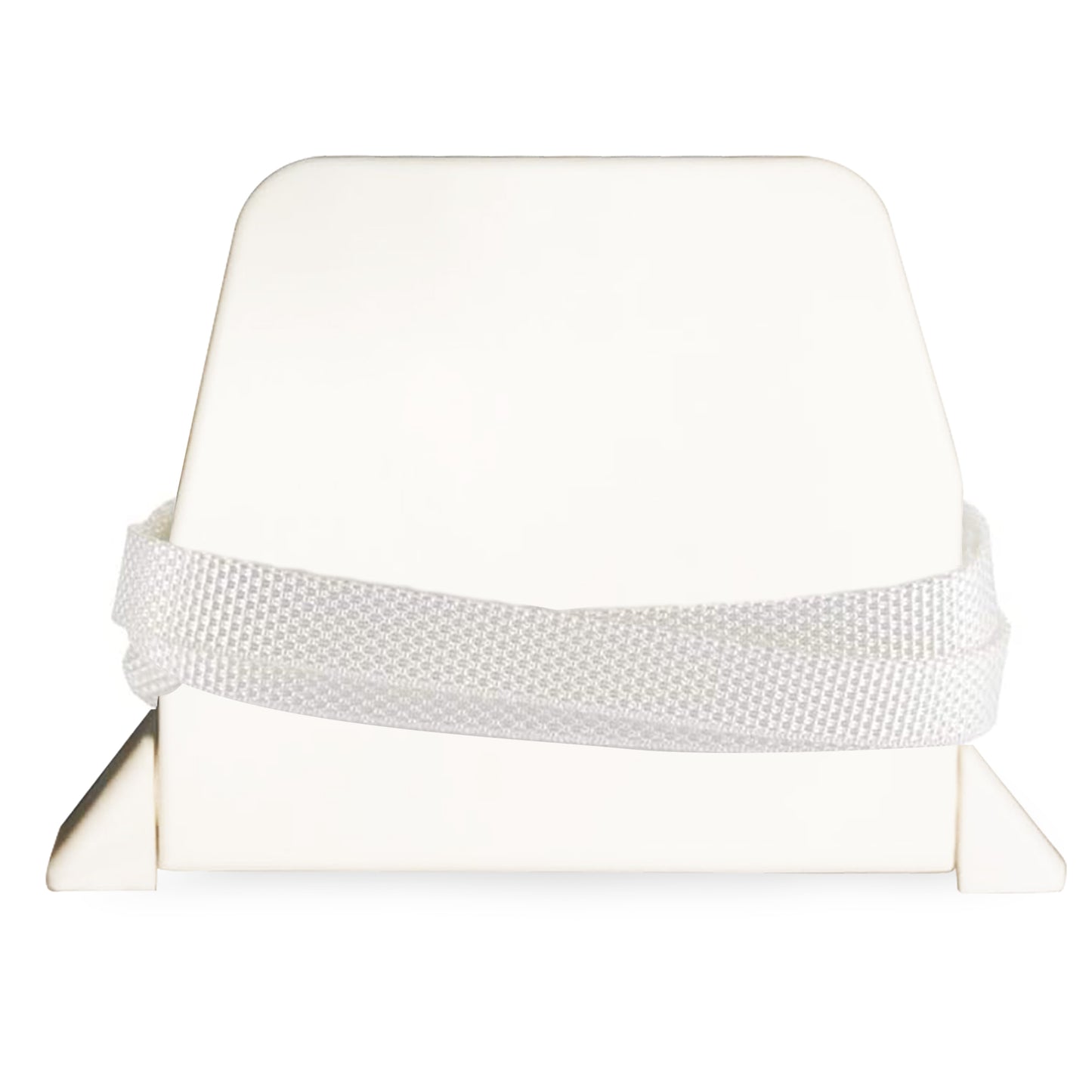 PALMAT rouleau de sangle de volet enrouleur de traction à la main rouleau de cordon vis sur enrouleur boîtier blanc convient pour 14mm, ruban de 5 mètres