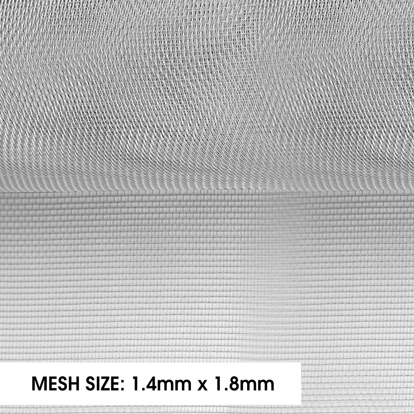 PALMAT Aluminium Insect Fly Screen Door, Keep Out Insects, Mosquitoes, Bugs - for Windows, Doors and Model Making 18 x 14