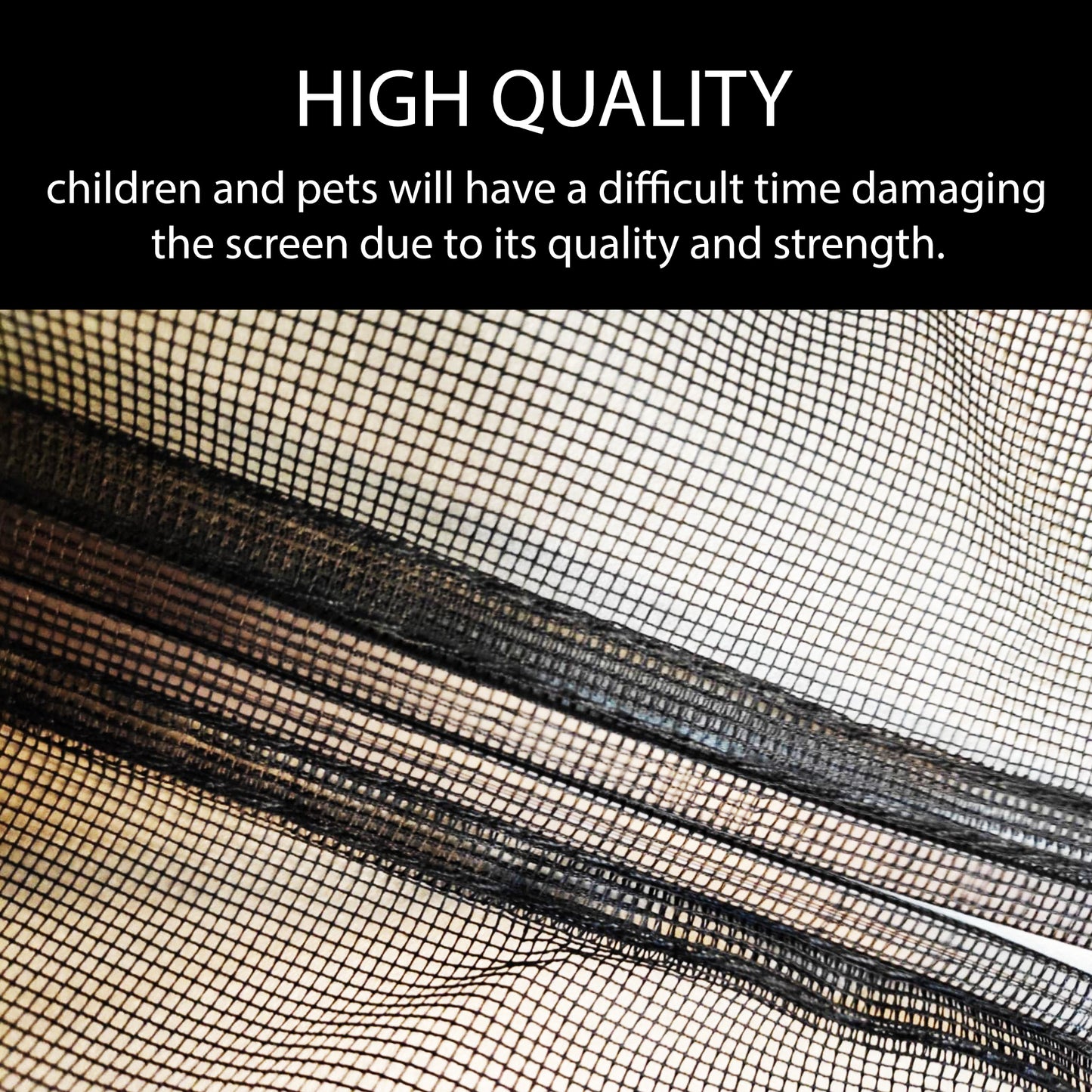 PALMAT Magnetic Screen Door, Keep Out Insects, Mosquitoes, Bugs - For Balcony, Sliding Doors, Indoors & Outdoors - 90X210 cm