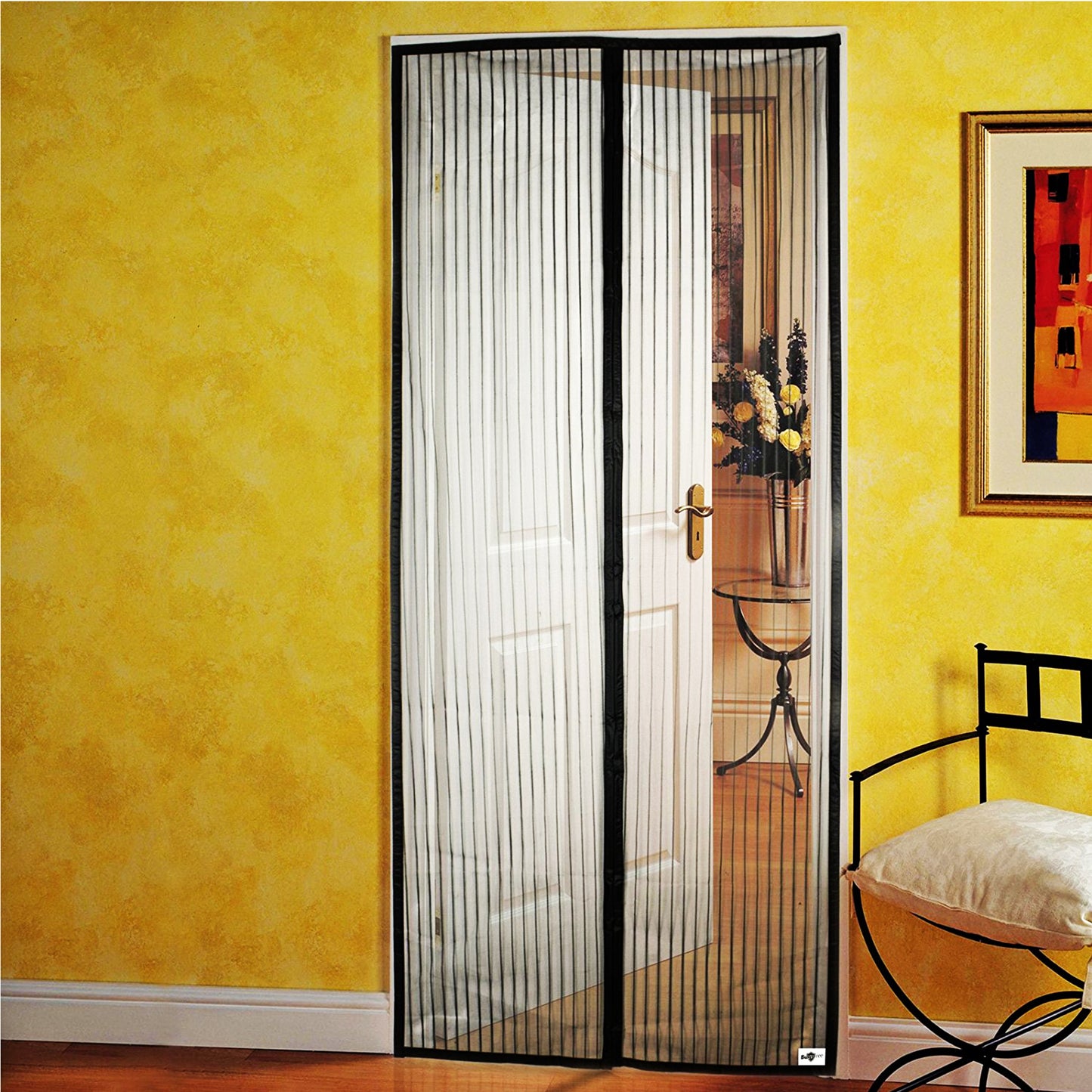 PALMAT Magnetic Screen Door, Keep Out Insects, Mosquitoes, Bugs - For Balcony, Sliding Doors, Indoors & Outdoors - 90X210 cm