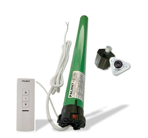 PALMAT Radio Tubular Roller Shutter Motor With 1 Channel Remote Control