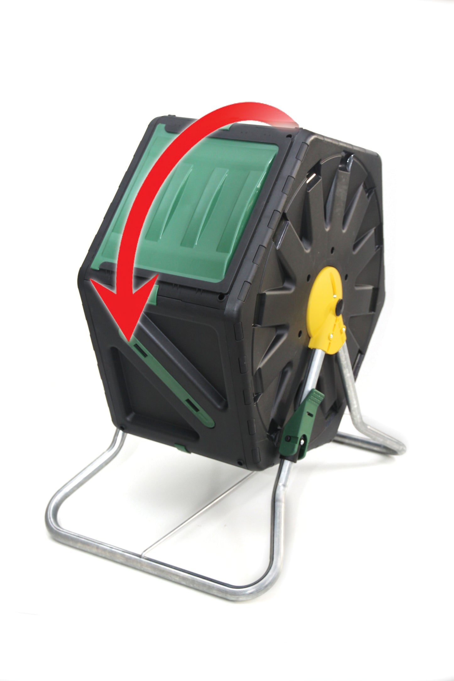 PALMAT - Composteur Heavy Duty de 70 Litres à Compartiment Unique - Pour Jardin, Pour Humus, Résistant (18,5 Gallons)