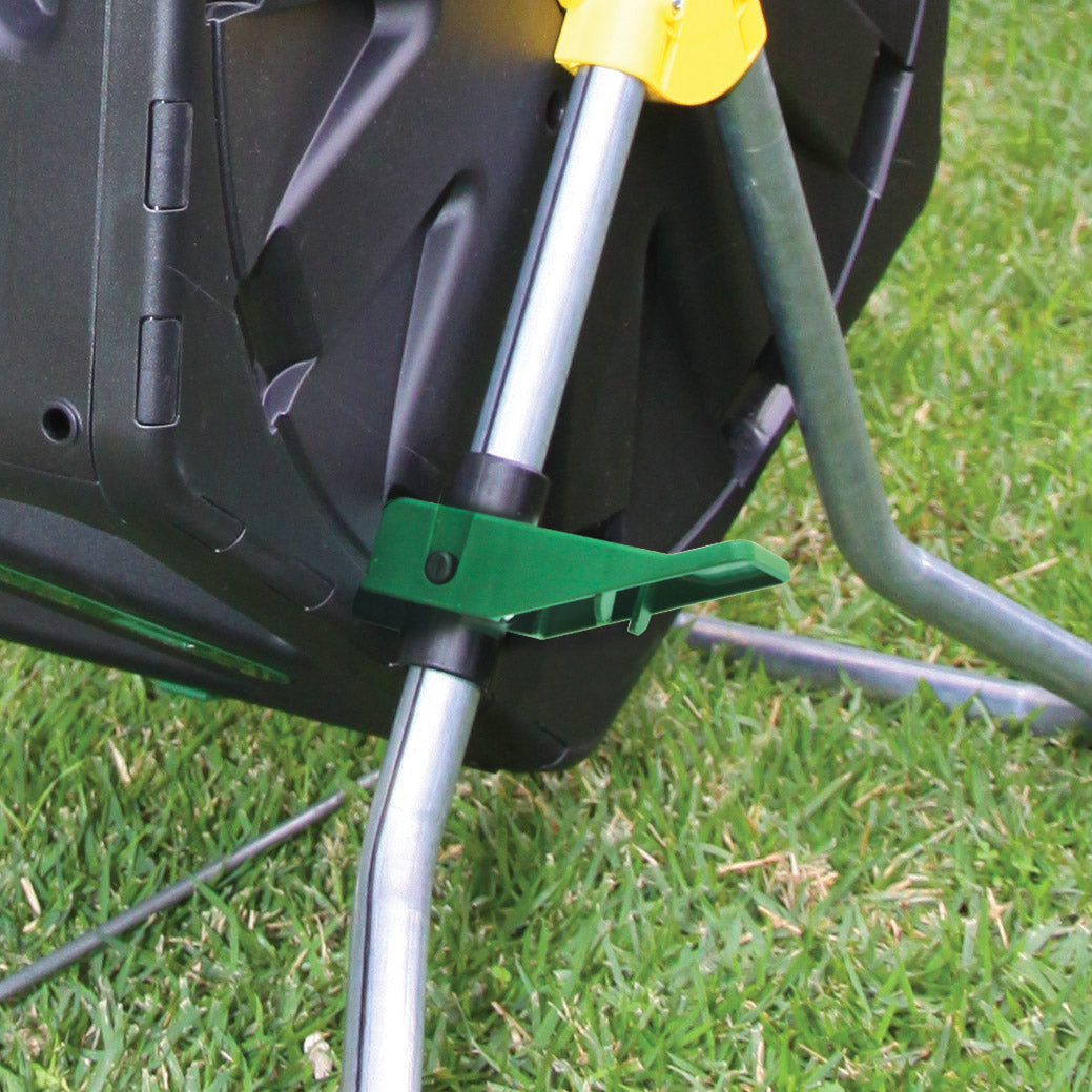 PALMAT - Composteur Heavy Duty de 105 Litres à Compartiment Unique - Pour Jardin, Pour Humus, Résistant (28 Gallons)