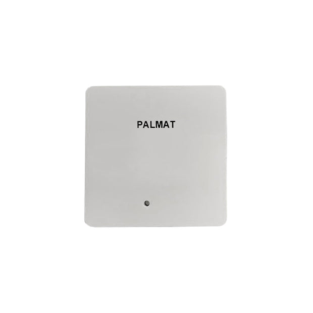 PALMAT® Rolluik Motor – Incl. Afstandsbediening – Magnetische Wandhouder – 35 tot 60 mm – Zonwering, Jaloezieën en Rolluiken - wit