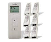 PALMAT Receiver for Roller Shutter Motor with 8 Channens Remote Control