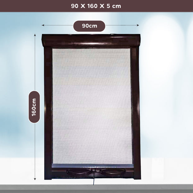 Filet anti-moustique roulant PALMAT pour fenêtres - Réglable