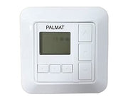 PALMAT Electromechanical Roller Blind Motor + Palmat Receiver 1 Channel Low Voltage Wall