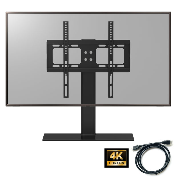 PALMAT Universal Tischständer TV-Ständer mit Halterung 32 - 50 Zoll VERSA 400 x 400